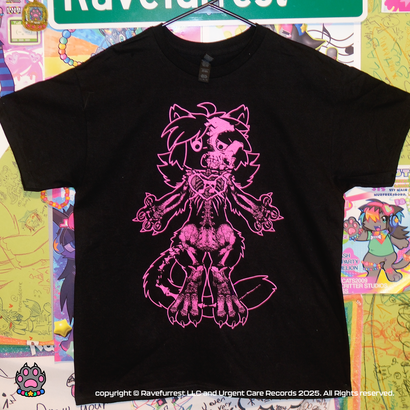 RAVEFURREST x URGENT CARE RECORDS Tee