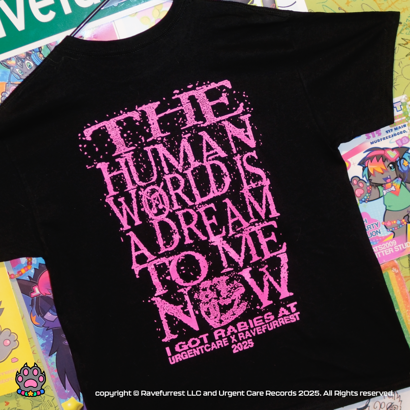 RAVEFURREST x URGENT CARE RECORDS Tee