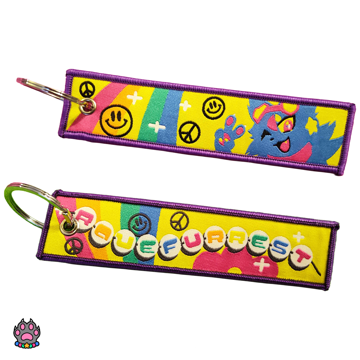 RAVEFURREST Embroidered Keychain