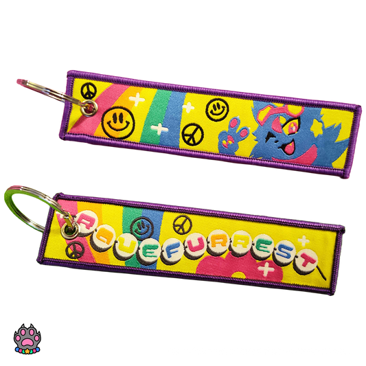 RAVEFURREST Embroidered Keychain