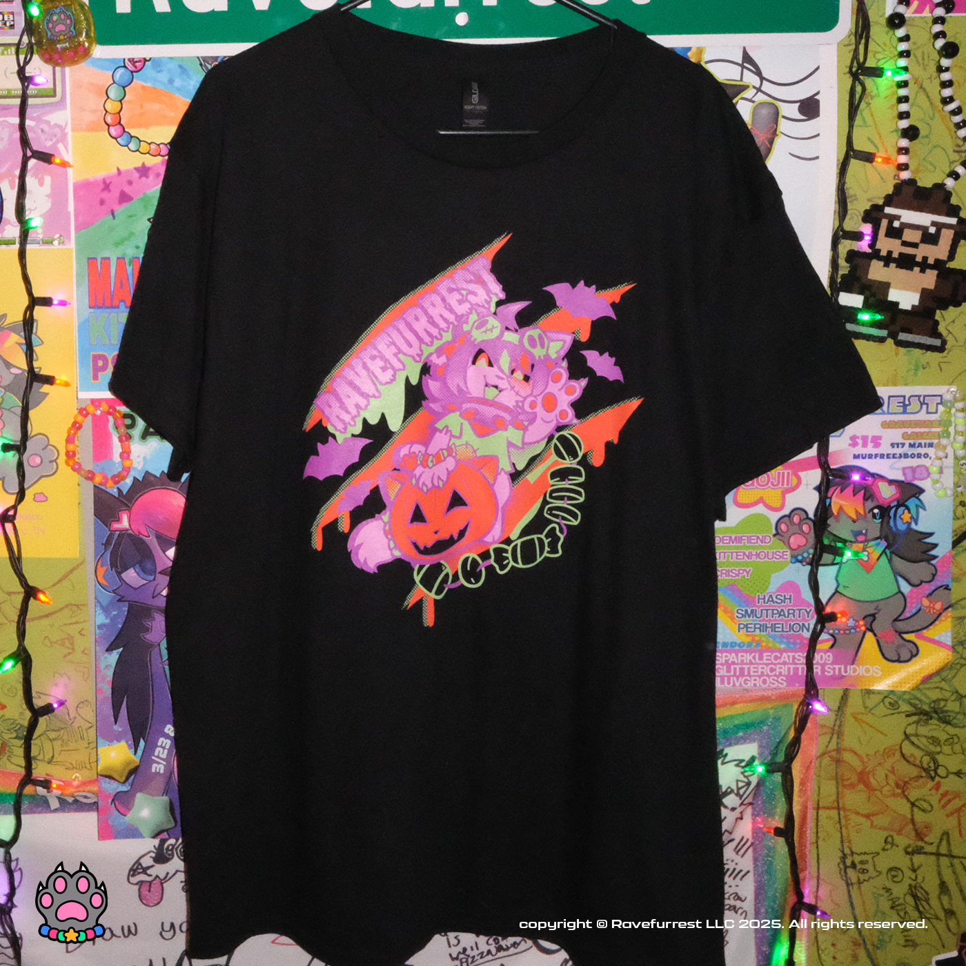 RAVEFURREST Halloween Tee Fall 2025